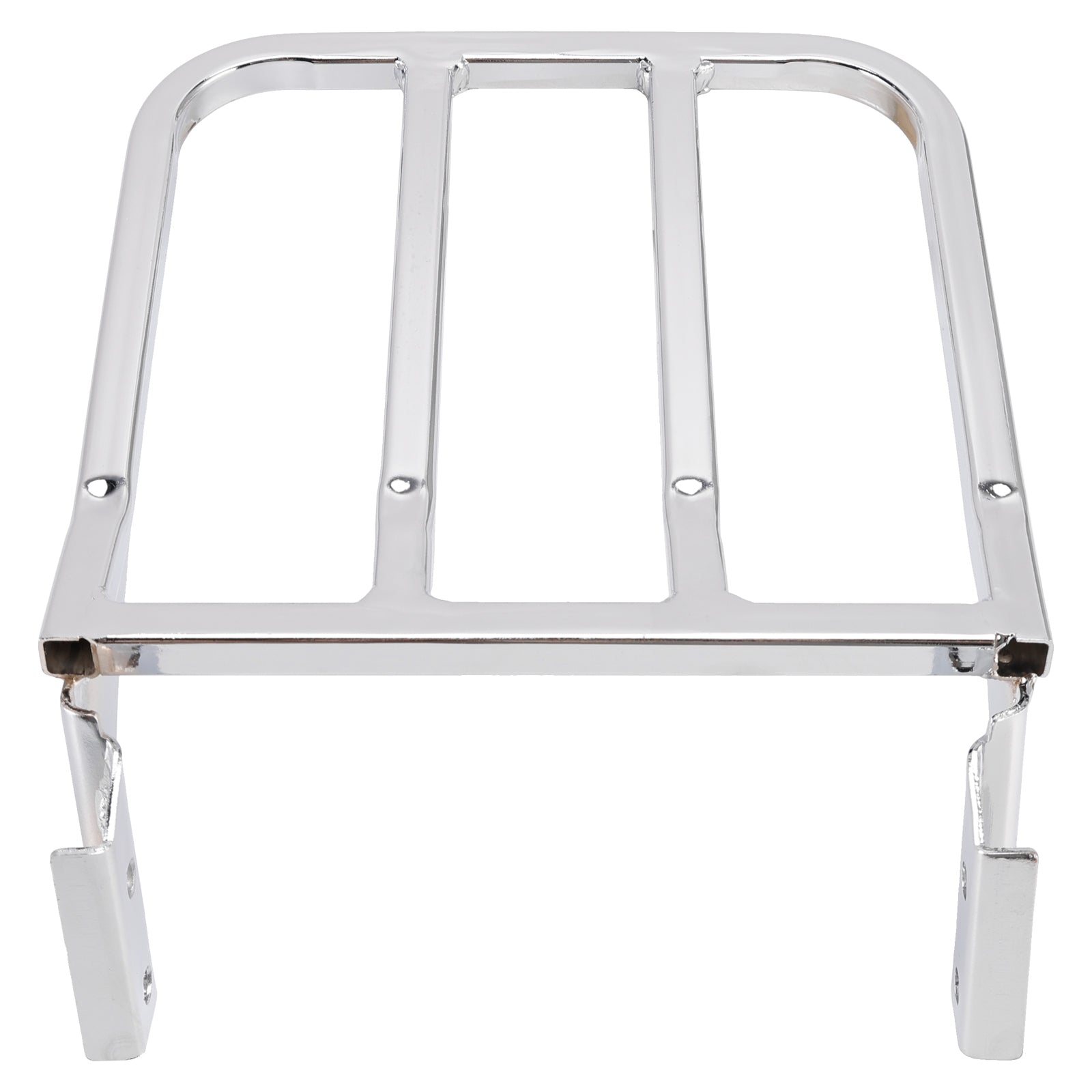 CHROME LUGGAGE RACK FOR SISSY BAR UPRIGHT FOR SPORTSTER XL 883 1200 2004-2020