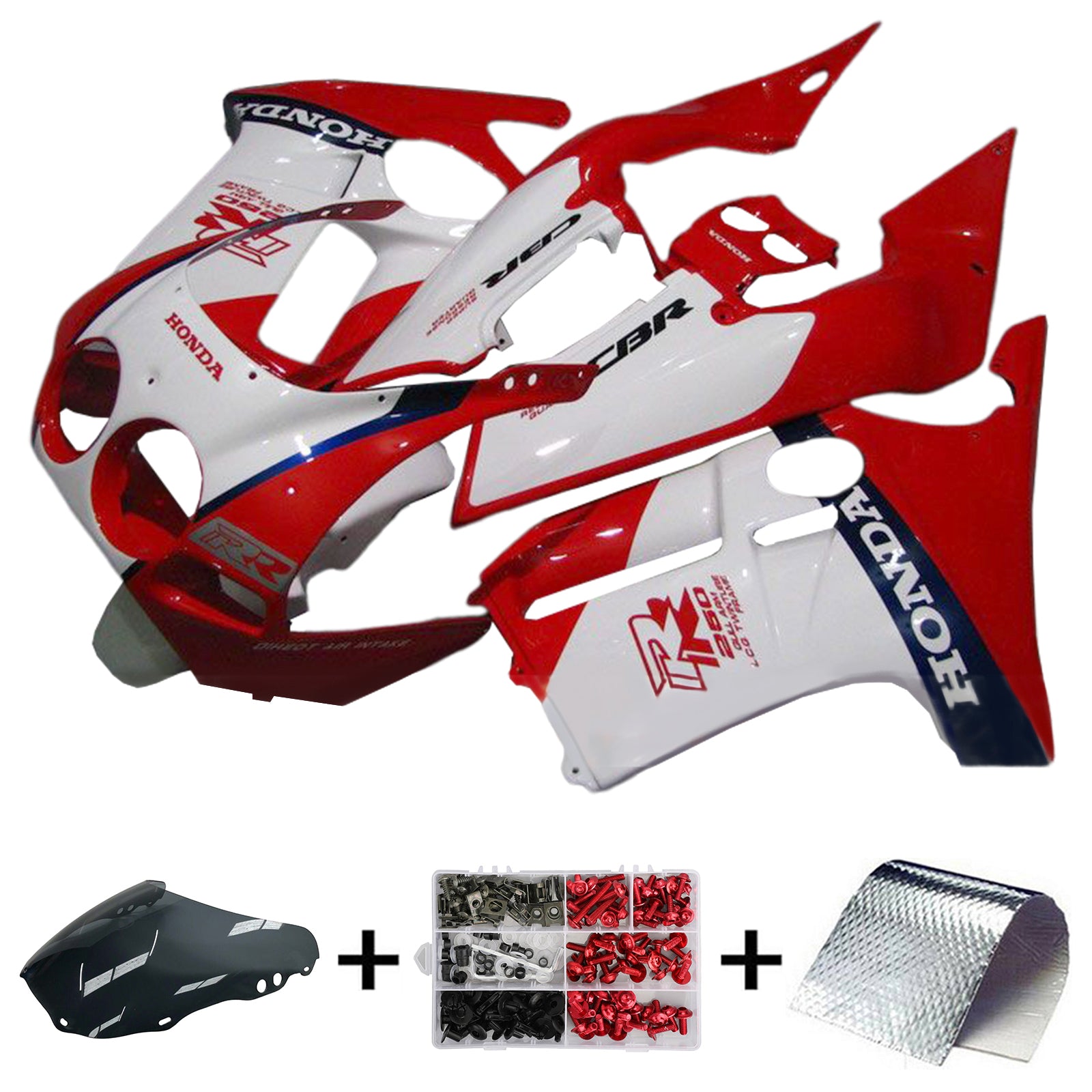 1988-1989 Honda CBR250RR MC19 Injection Fairing Kit Bodywork