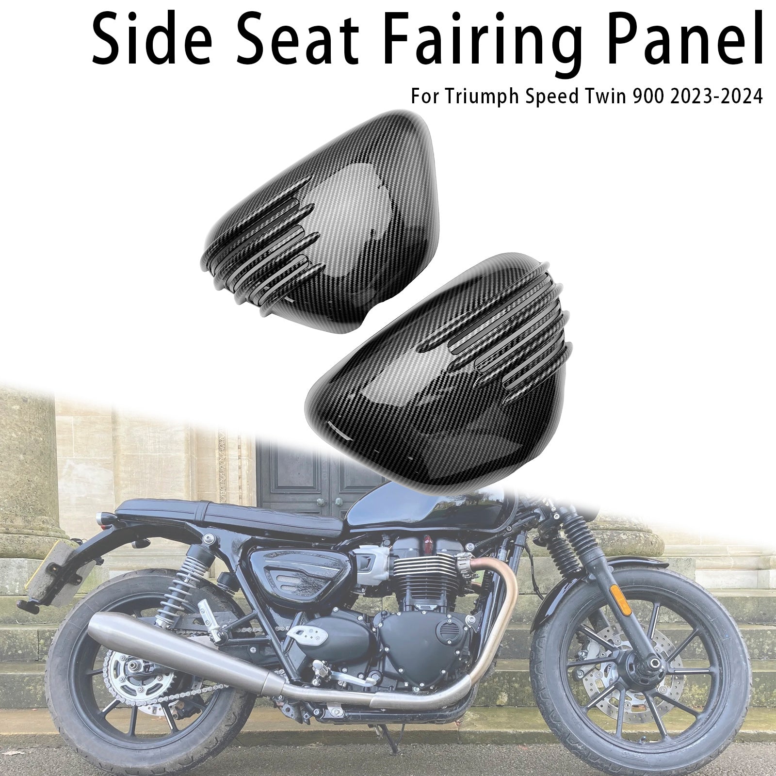 Side Seat Fairing Panel Cowl For Speed Twin 900 2023-2024