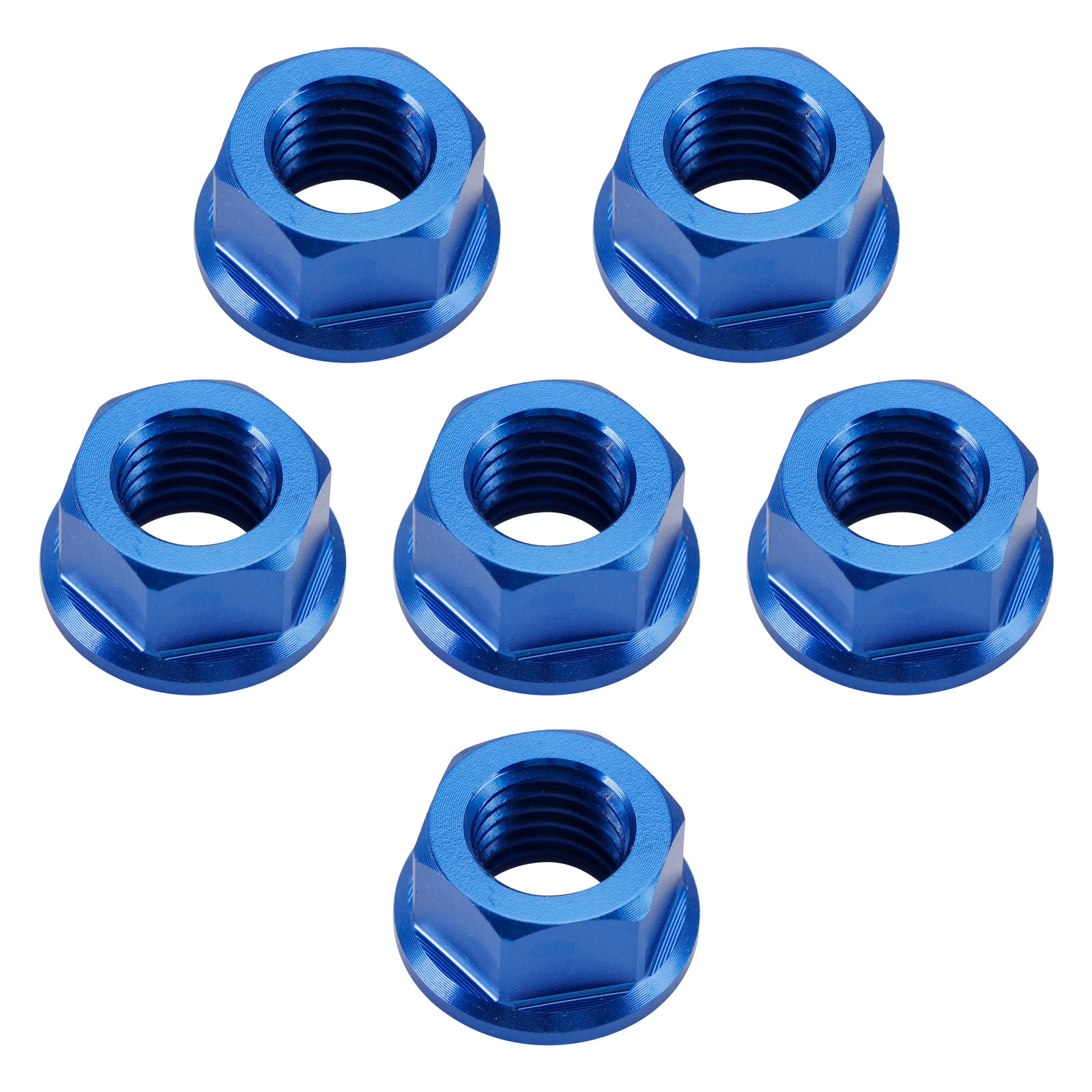 Rear Sprocket Nut Kit M10x1.5mm Blue For Aprilia RSV RSV4 1000R Factory 04-16