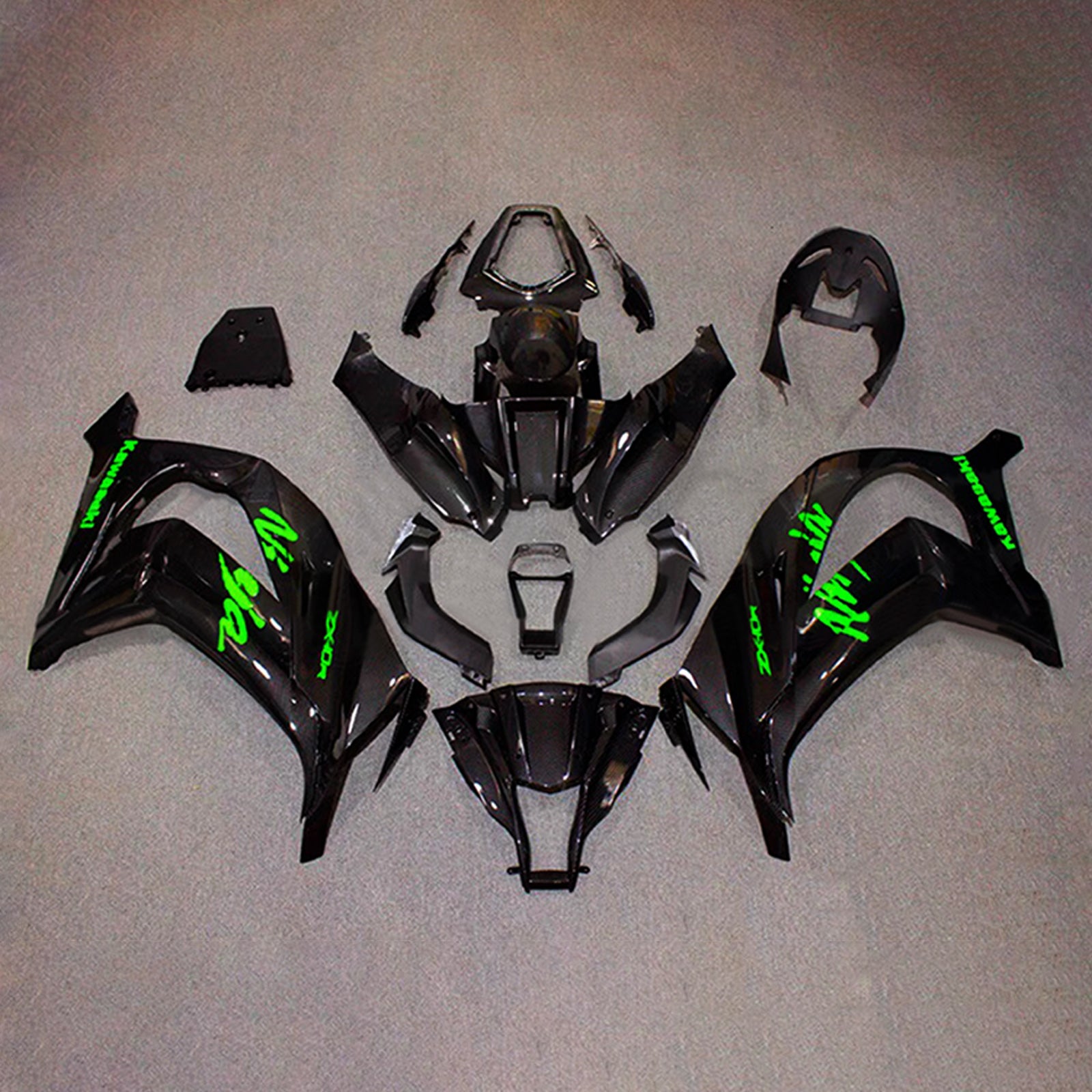 Kit carena iniezione carrozzeria in plastica ABS adatta per Kawasaki ZX10R 2011-2015