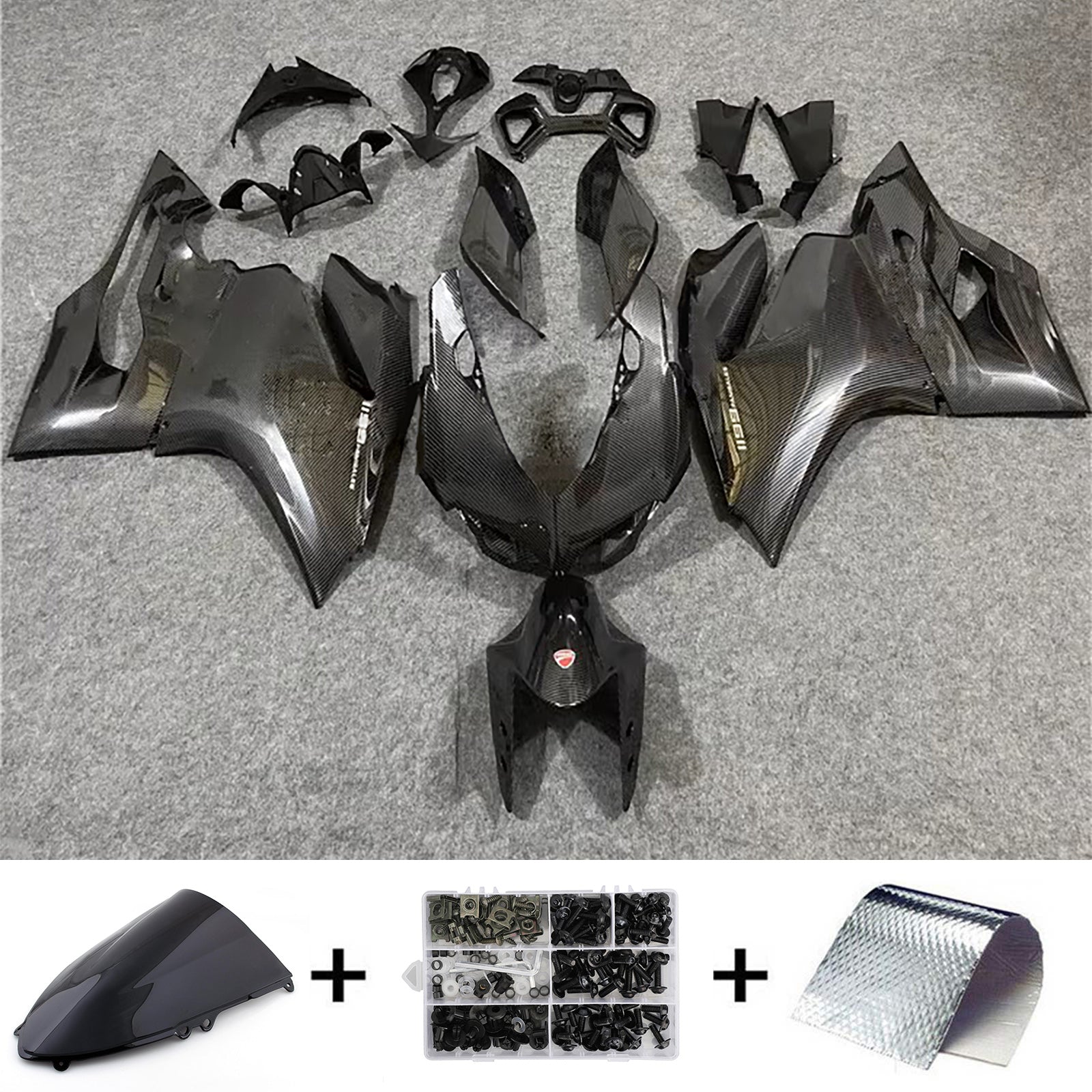 2012-2015 Ducati 1199 Injection Fairing Kit Bodywork Plastic ABS
