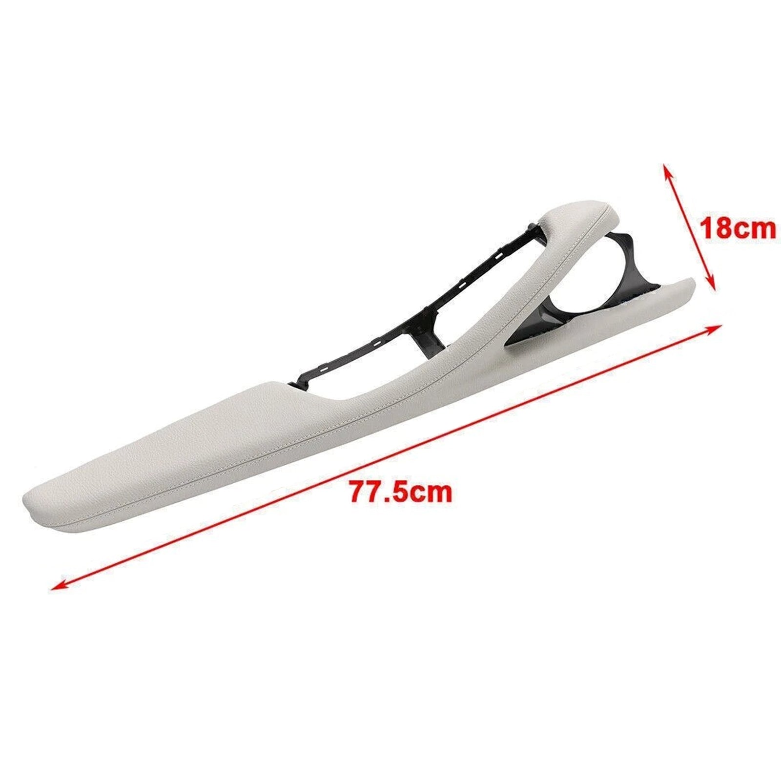 2010-2016 BMW 5 Serie F11 F10 F18 1x Binnendeurpaneel Deurgreep Grijs