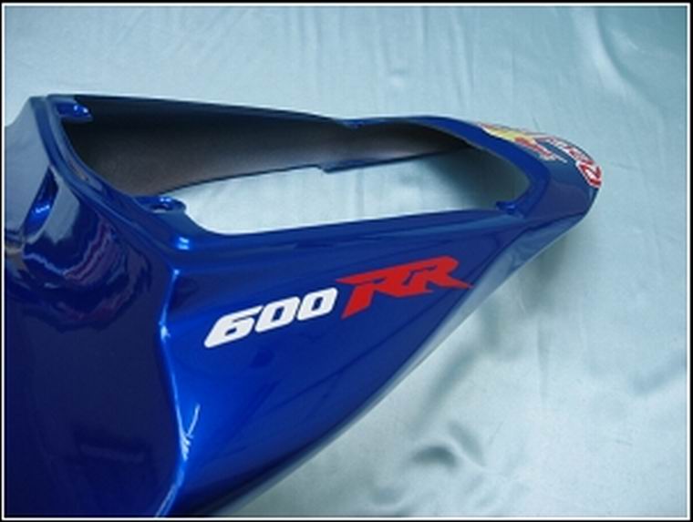 2007-2008 Honda CBR 600 RR Blue Red Bull Racing stroomlijnkappen algemeen