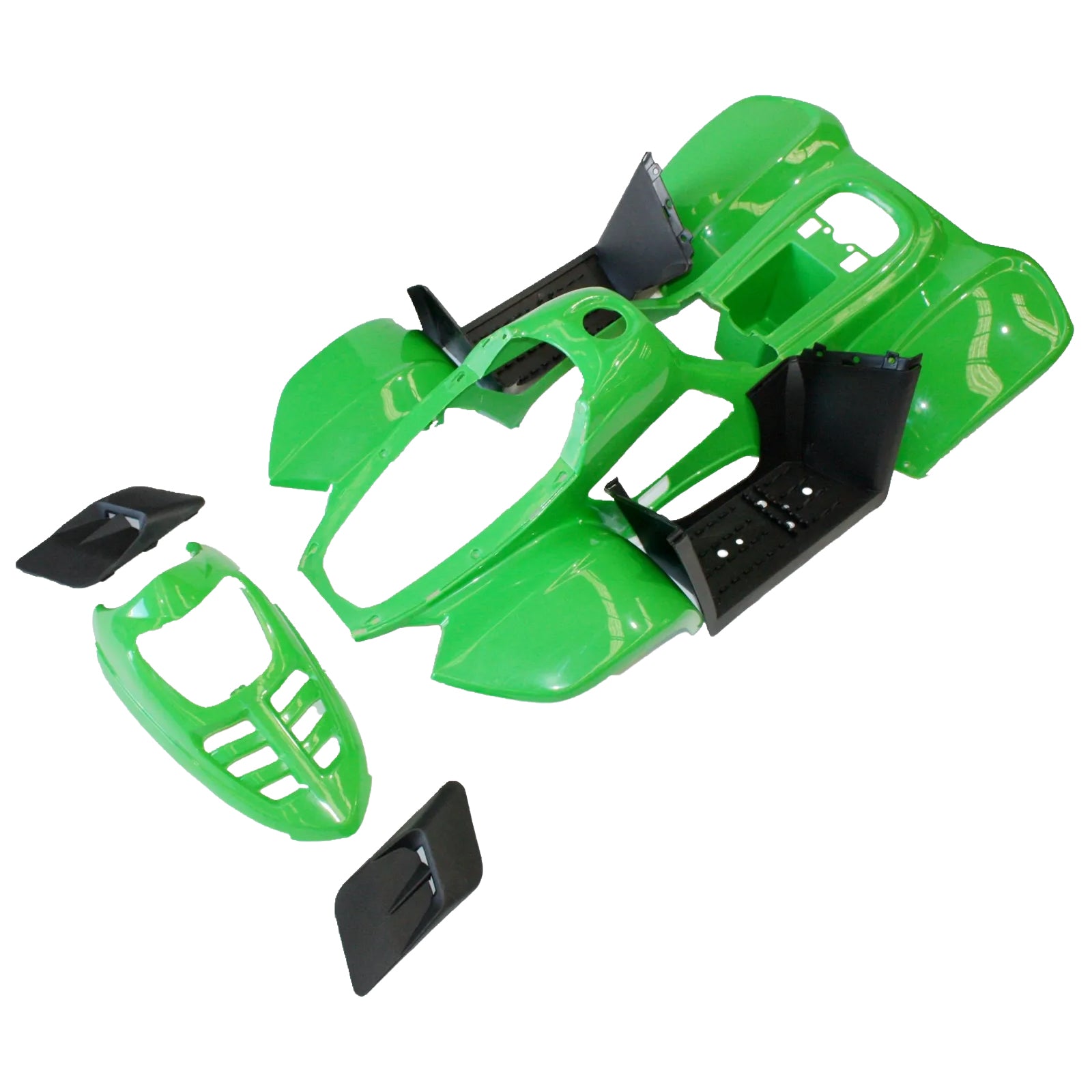 Plastics Fairing Fenders Kit 50cc 70cc 110cc Dinosaur Quad Dirt Bike ATV Green