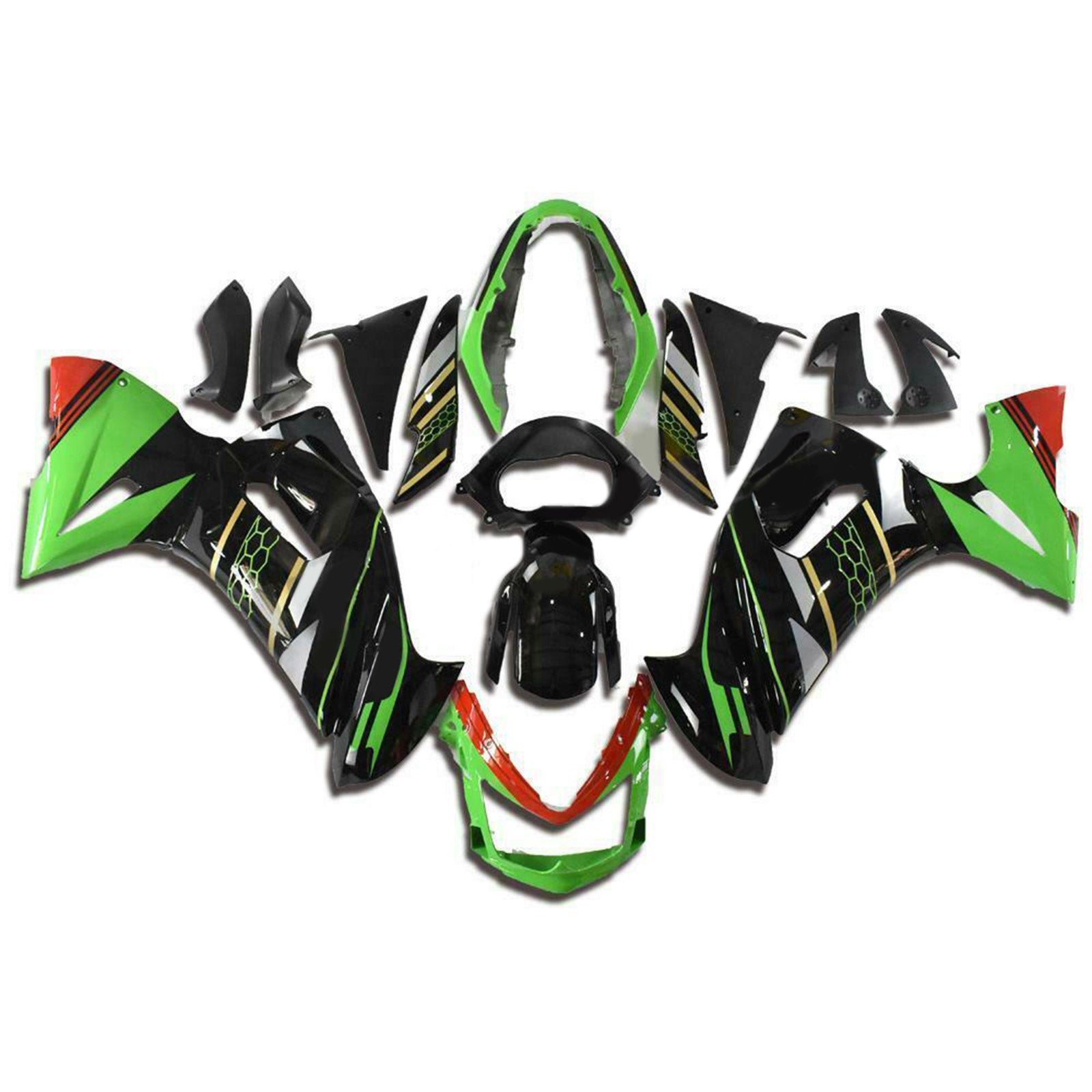 2006-2008 Kawasaki Ninja 650 ER-6F EX650 Fairing Kit Plastic 03# Generic