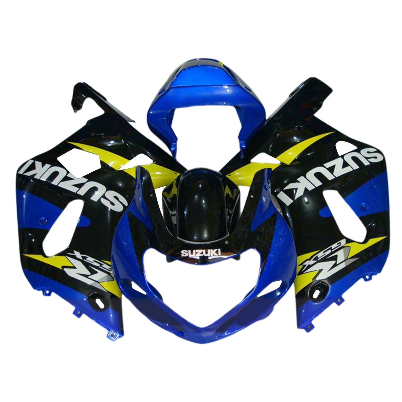 2000-2002 Suzuki gsxr1000 k1 k2 kit de carénage kit de carrosserie en plastique
