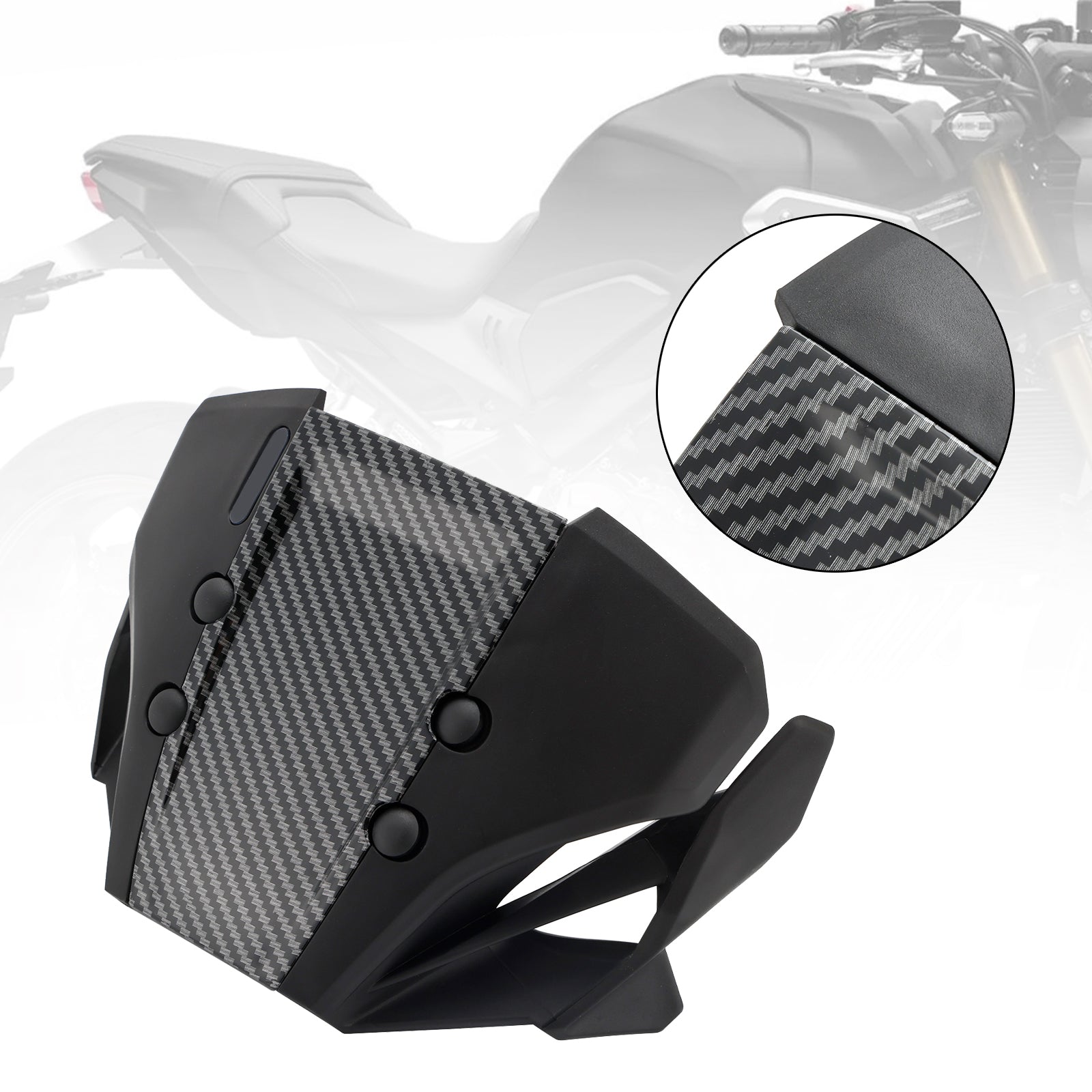 ABS Motorcycle Windshield WindScreen fit for HONDA CB650R 2019-2022