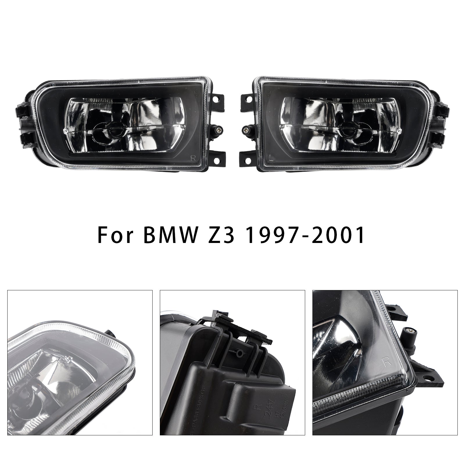 Pohyb predného nárazníka hmlová svetlo lampa puzdro pre BMW E39 5-série 1995-1998