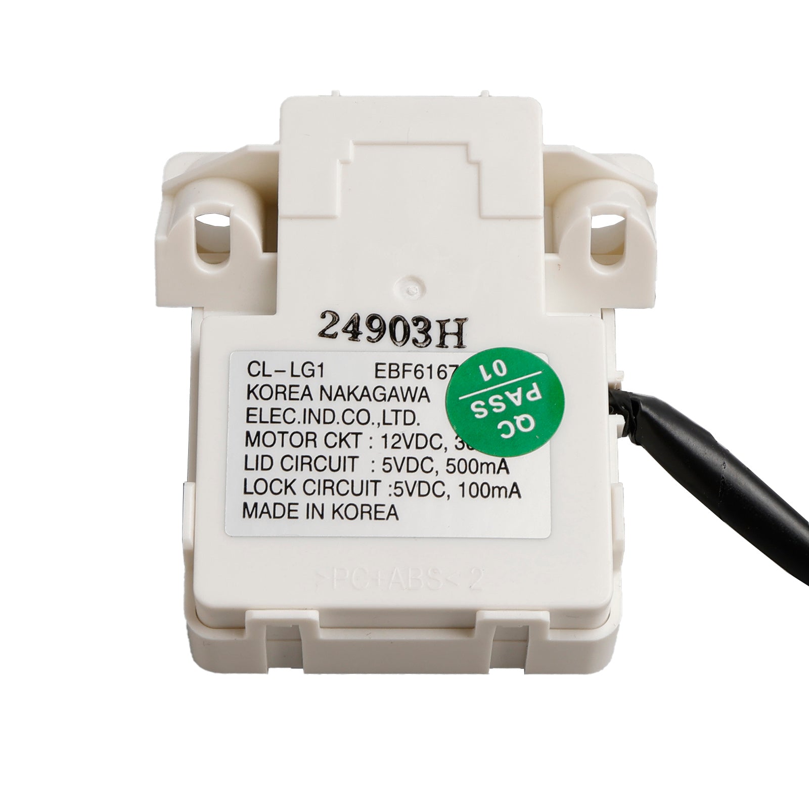 EBF61674802 Interrupteur de verrouillage du couvercle de lave-linge pour la machine à laver LG Kenmore EBF60665201