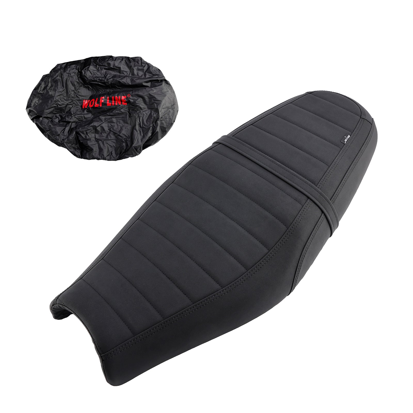Asiento del pasajero delantero cojín trasero inferior negro para Street Twin Speed ​​Twin BrownS
