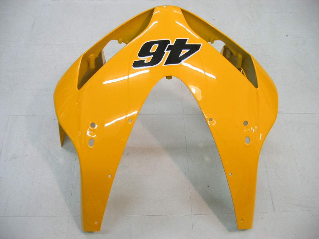 2003-2004 CBR600RR Bodywork Fairing Yellow ABS Injection Molded Plastics Set Generic