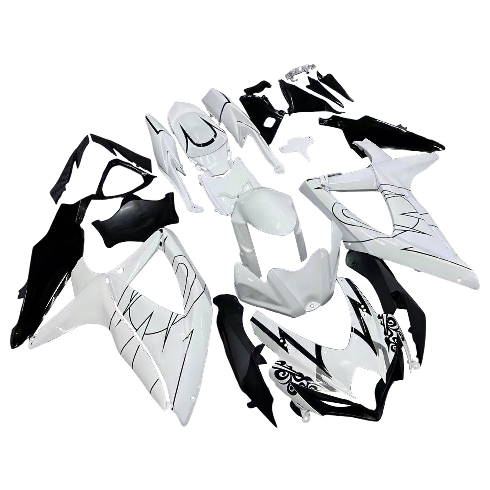 Injection Fairing Kit Bodywork Plastic ABS fit For Suzuki GSXR 600/750 2008-2009