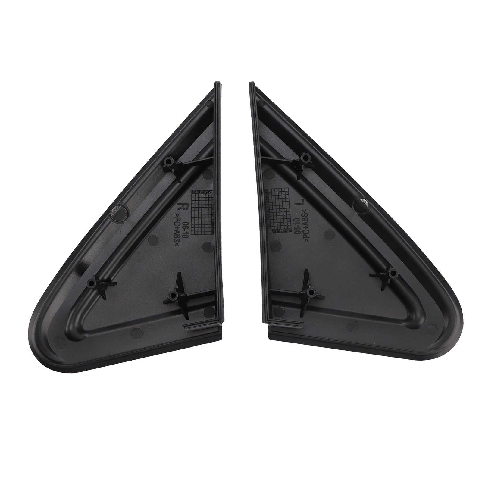 2X Exterior Mirror Triangle Trim for VW Polo 6Q0853274A 6Q0853273A