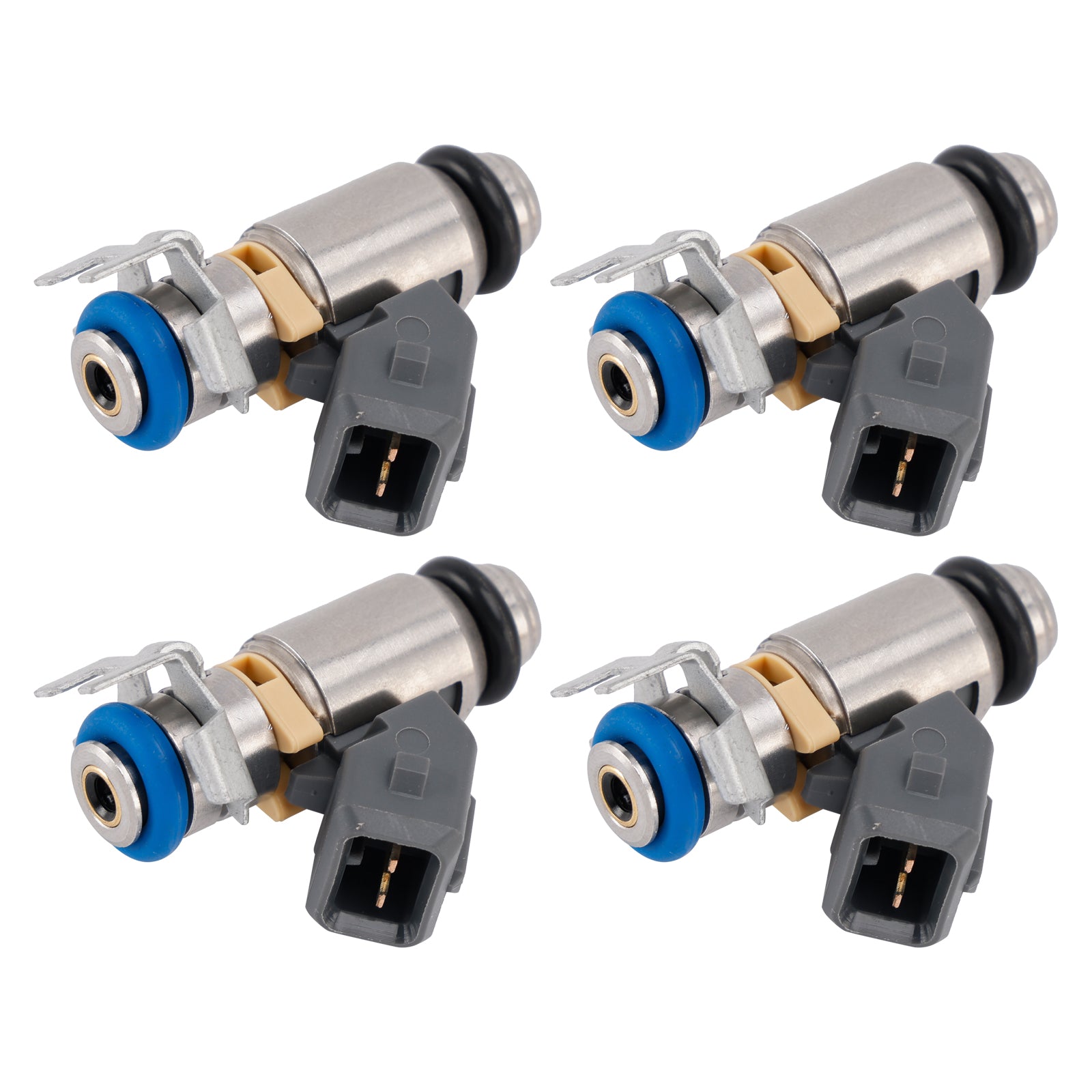 4Pcs Fuel Injector For Renault Dacia Kangoo Duster 1.6 16V 8201036397 IWP217