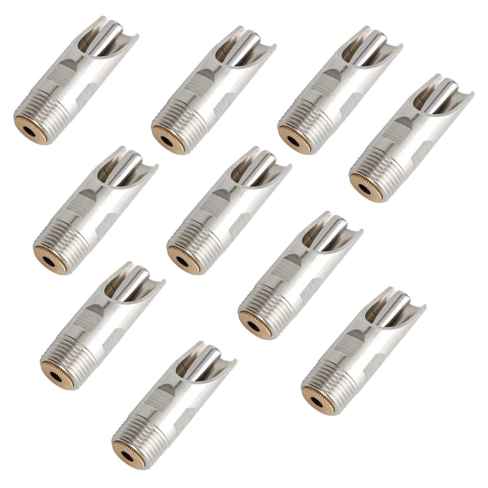 10Pc 1/2" Npt Pig Hog Nipple Drinker Automatic Waterer Feeder Stainless Steel