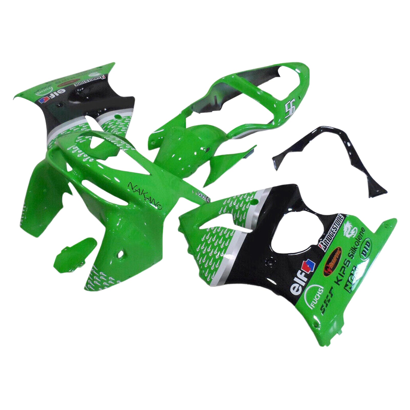 1998-1999 Kawasaki ZX6R Injection Fairing Kit Bodywork Plastic ABS