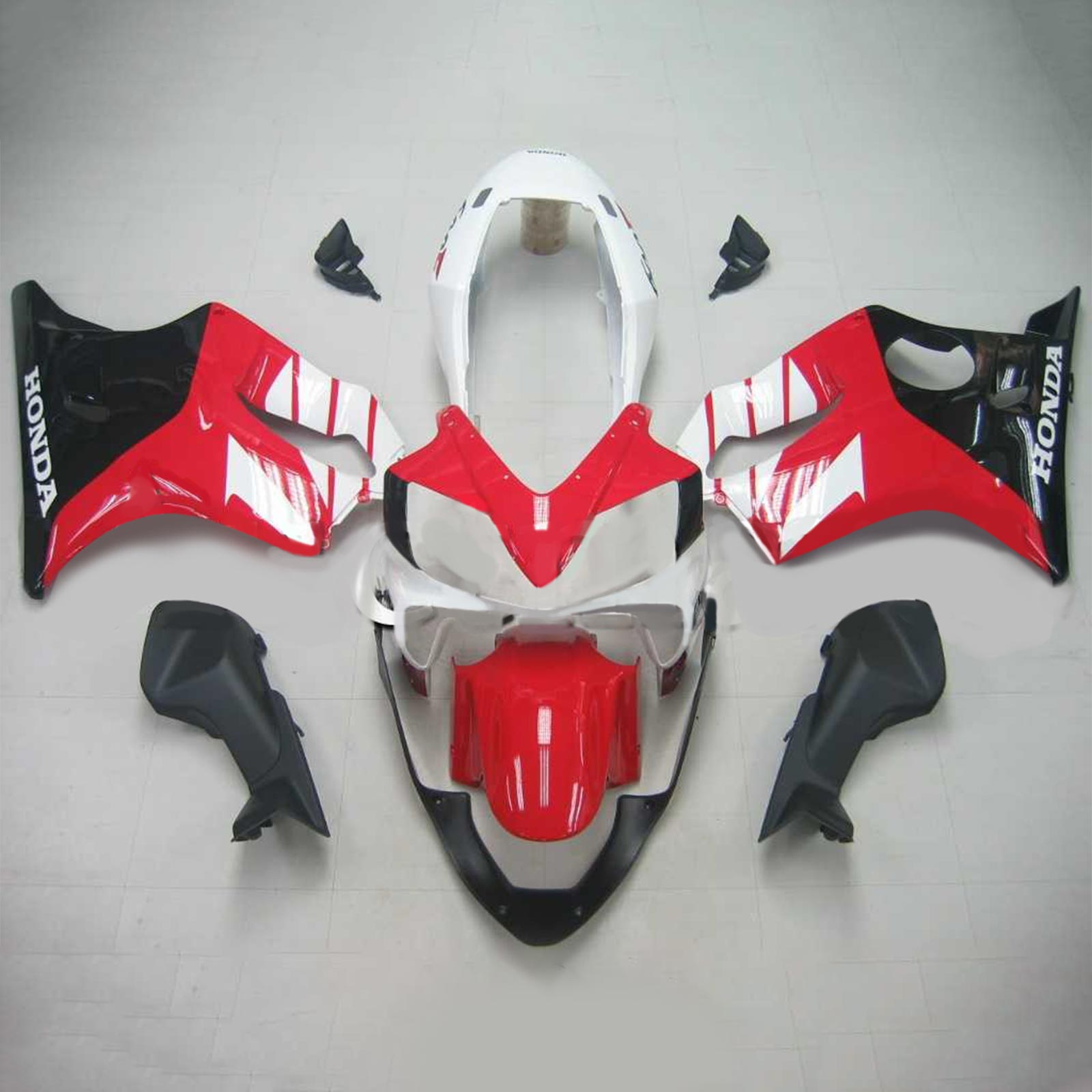 2004-2007 Honda CBR600 F4i Amotopart Injection Fairing Kit Bodywork Plastic Abs # 119