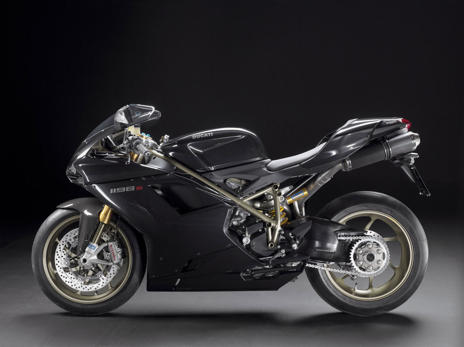 2007-2012 Ducati 1098/1198/848 zwarte carrosseriekuip ABS spuitgietmatrijs 14 # algemeen