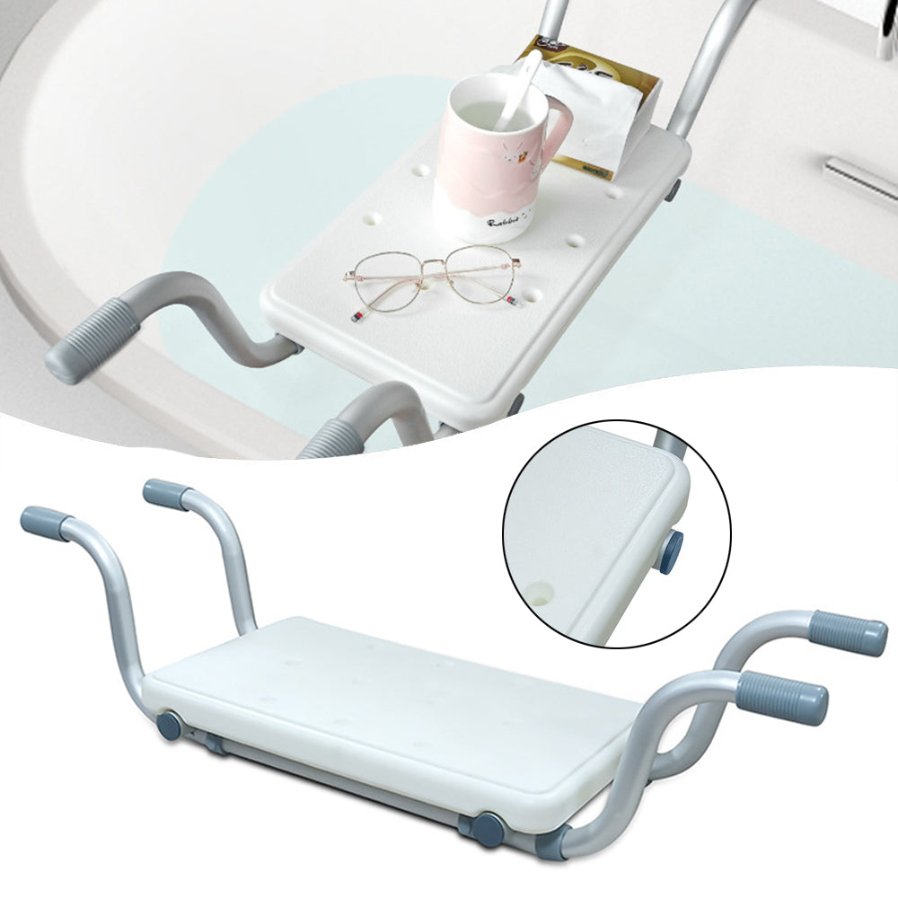 Mobility Aid Aluminium Suspended Bath Seat for Elderly, Disabled, or Injured with Adjustable Width