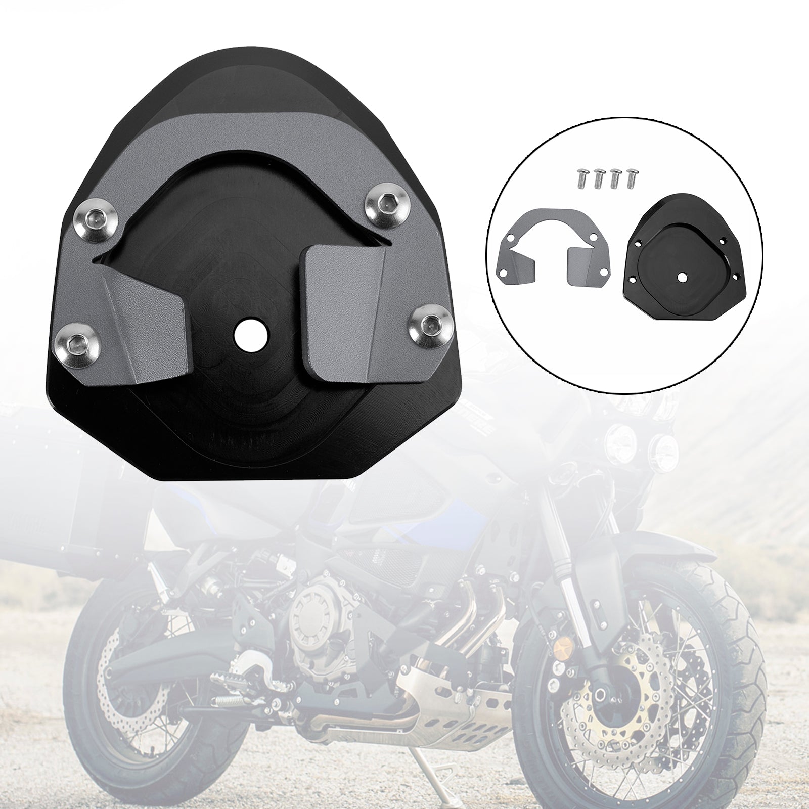 Standaard Vergroten Plaat Pad geschikt voor Yamaha XT1200Z XT1200ZE Super Tenere 2014-21