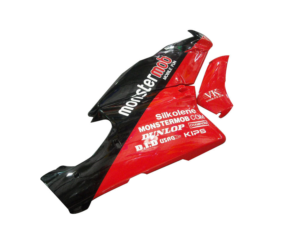 2003-2004 Ducati 999 Red & Black Monster Mob Racing Fairings (Generic