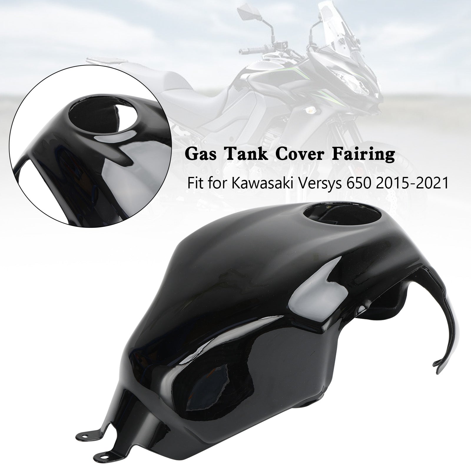 Protecteur de carénage de couvercle de réservoir de gaz, pour Kawasaki Versys 650 2015 – 2021