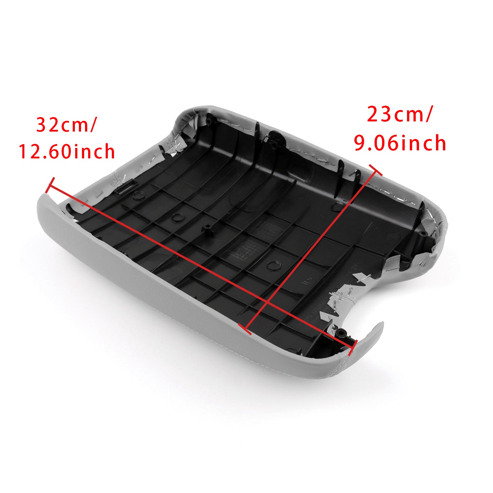 2008-2012 Honda Accord Gray Leather Armrest Centre Console Lid