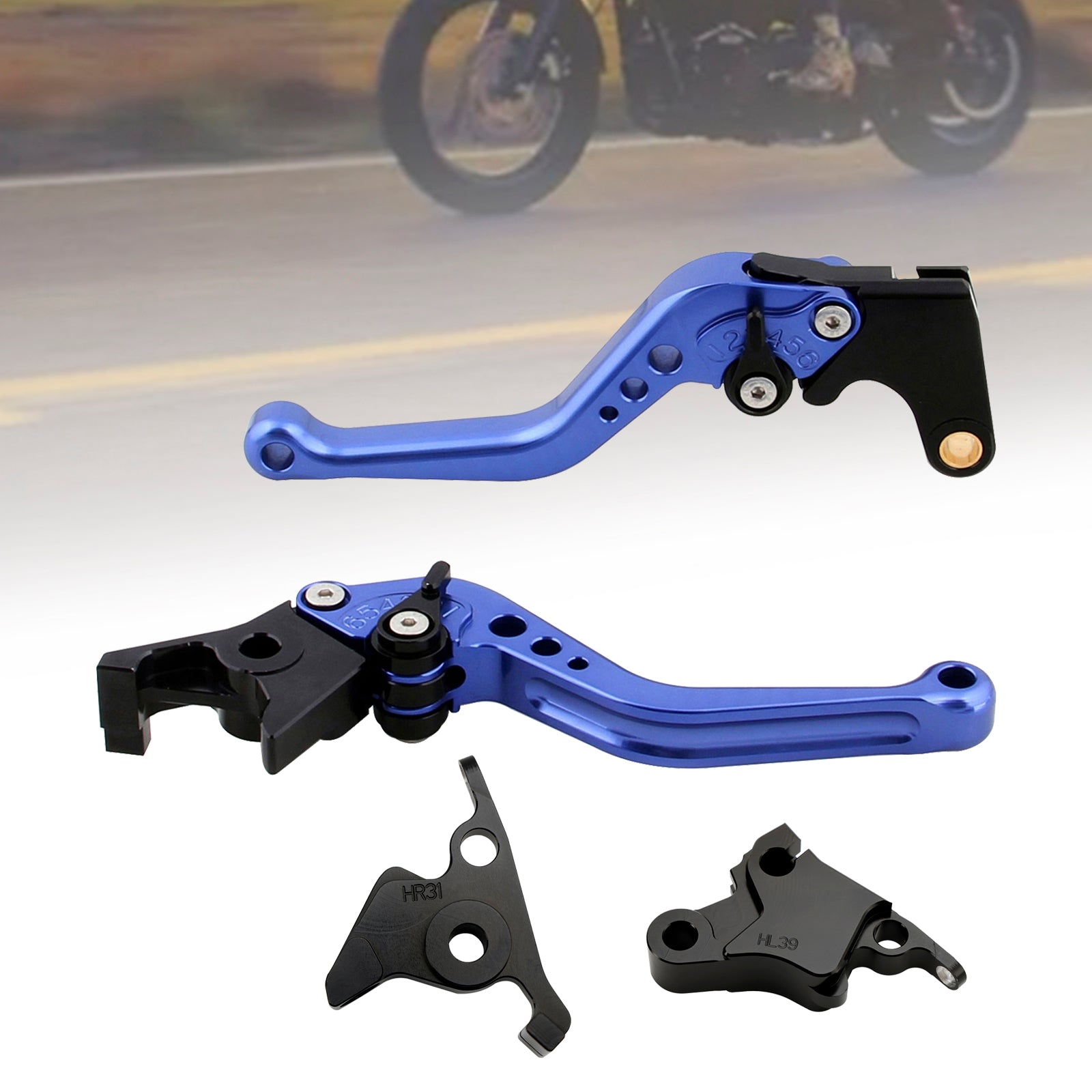 Nouveau levier de frein d'embrayage court adapté pour CFMOTO 450SS 450SR 21-23 450NK 23-24
