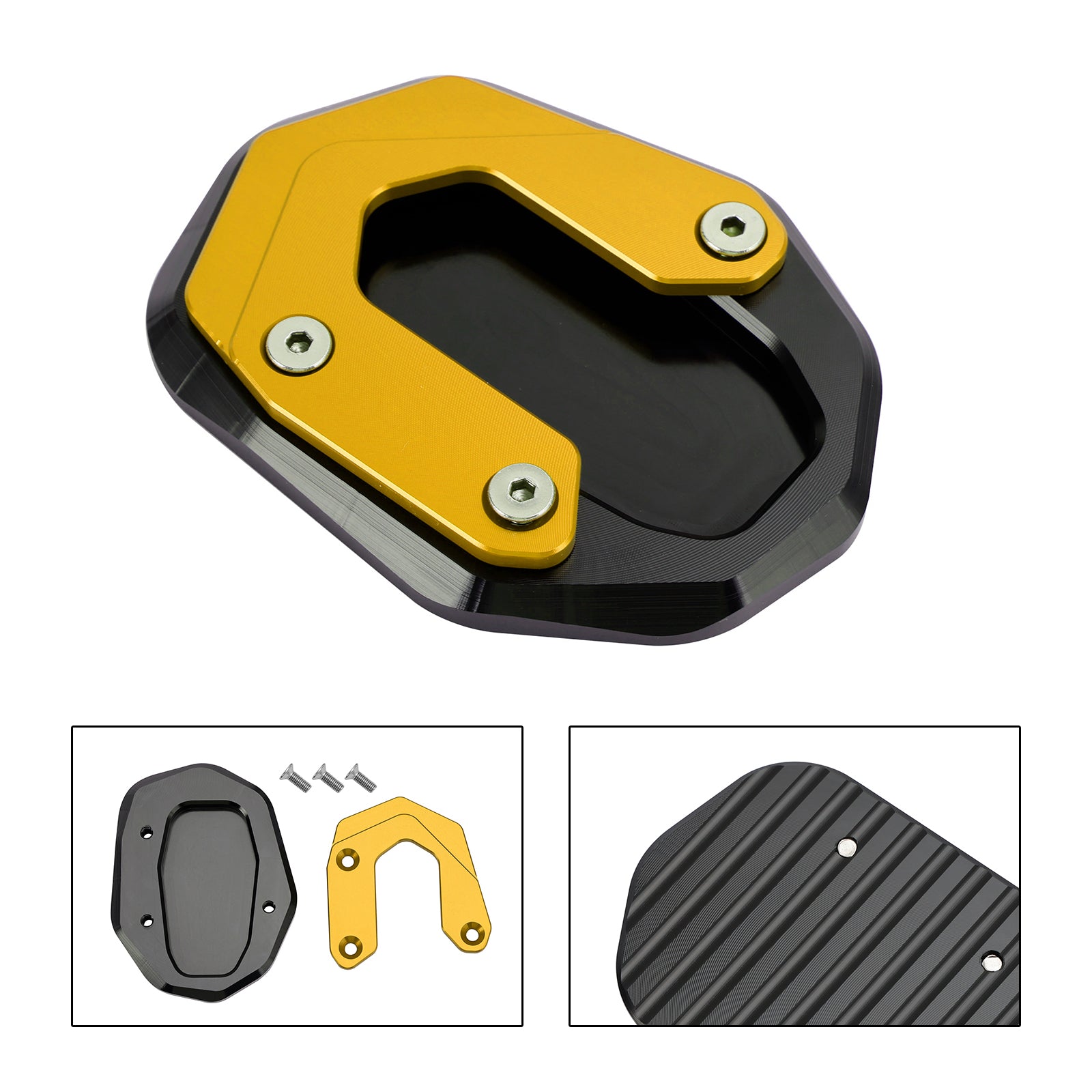 Kickstand Enlarge Plate Pad fit for Ducati Scrambler 400/800/1100 2015-2020