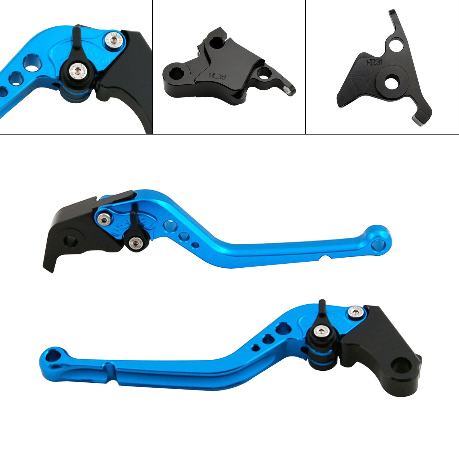 Palanca de freno de embrague larga apta para CFMOTO 450SS 450SR 21-23 450NK 23-24