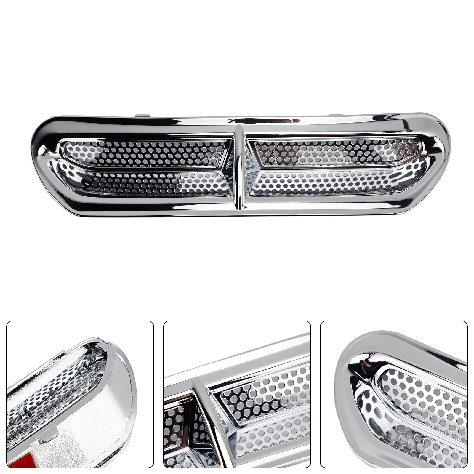 Front Fairing Air Vent Trim For Touring Street Glide Electra Glide 2014-2024