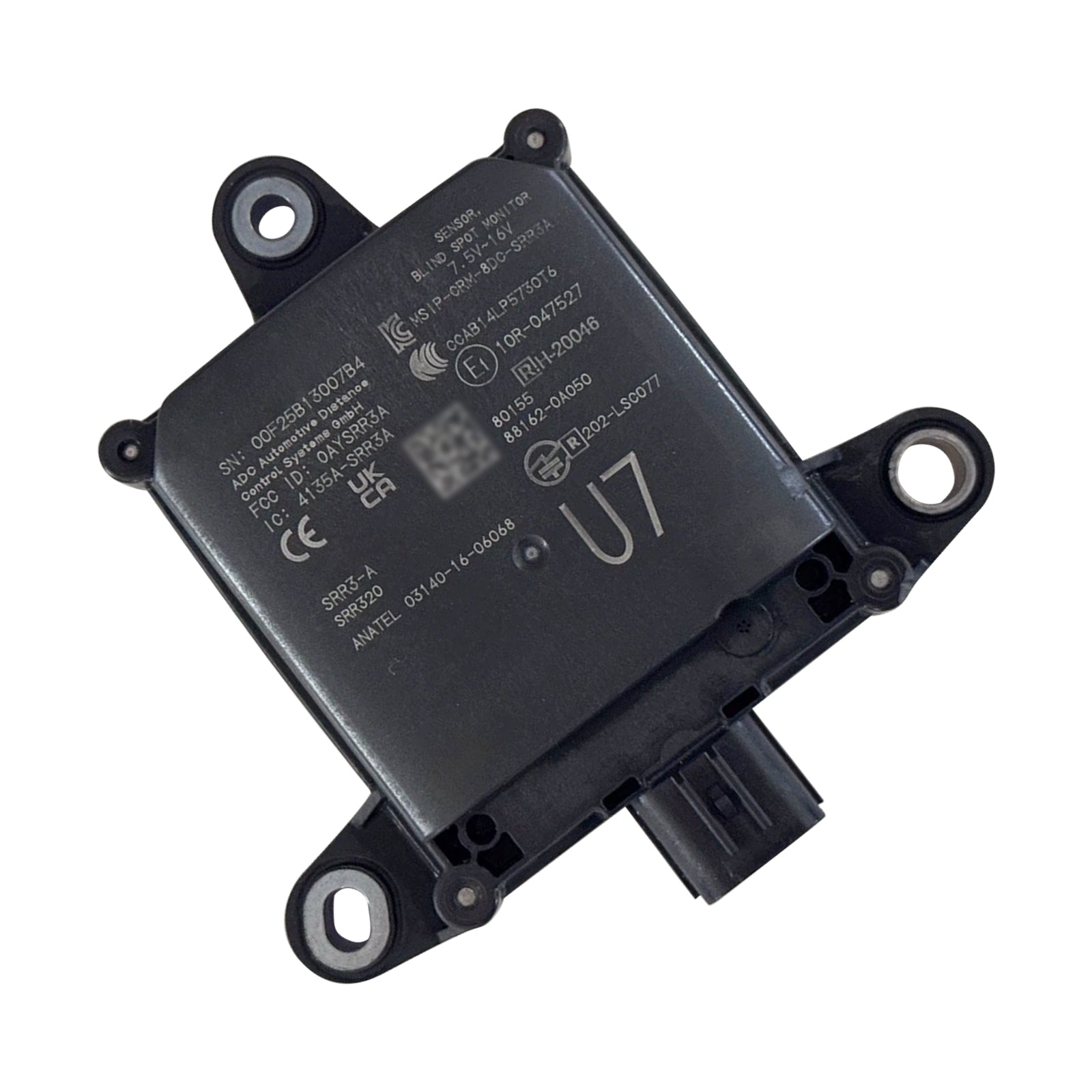 Rear Blind Spot Radar Sensor Module 88162-0A050 For Toyota Corolla Cross 2022-2025