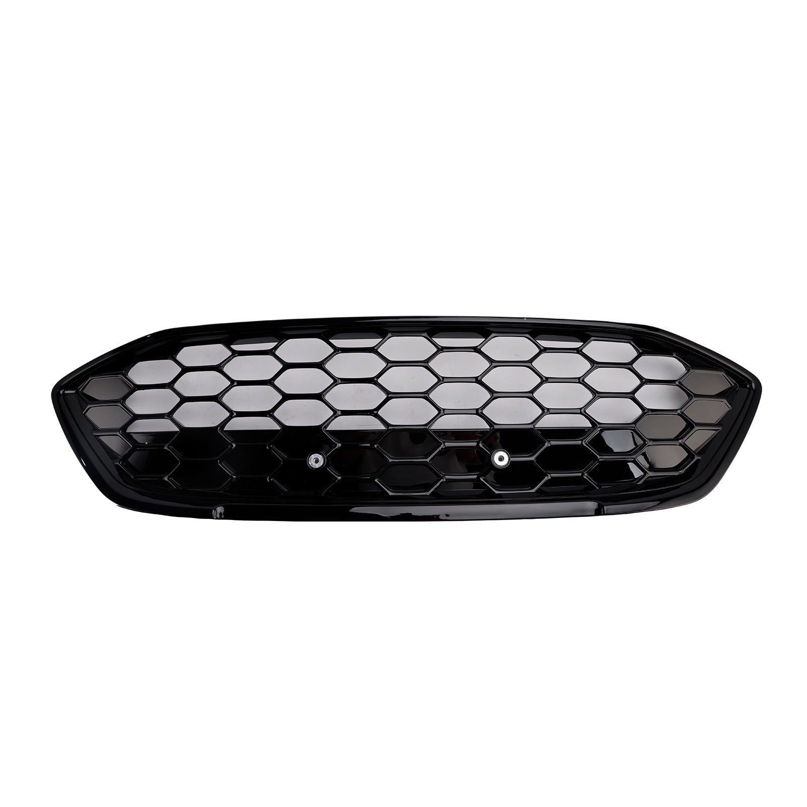 2018-2021 Ford Focus MK4 ST Style Gloss Black Mesh Front Bumper Grill