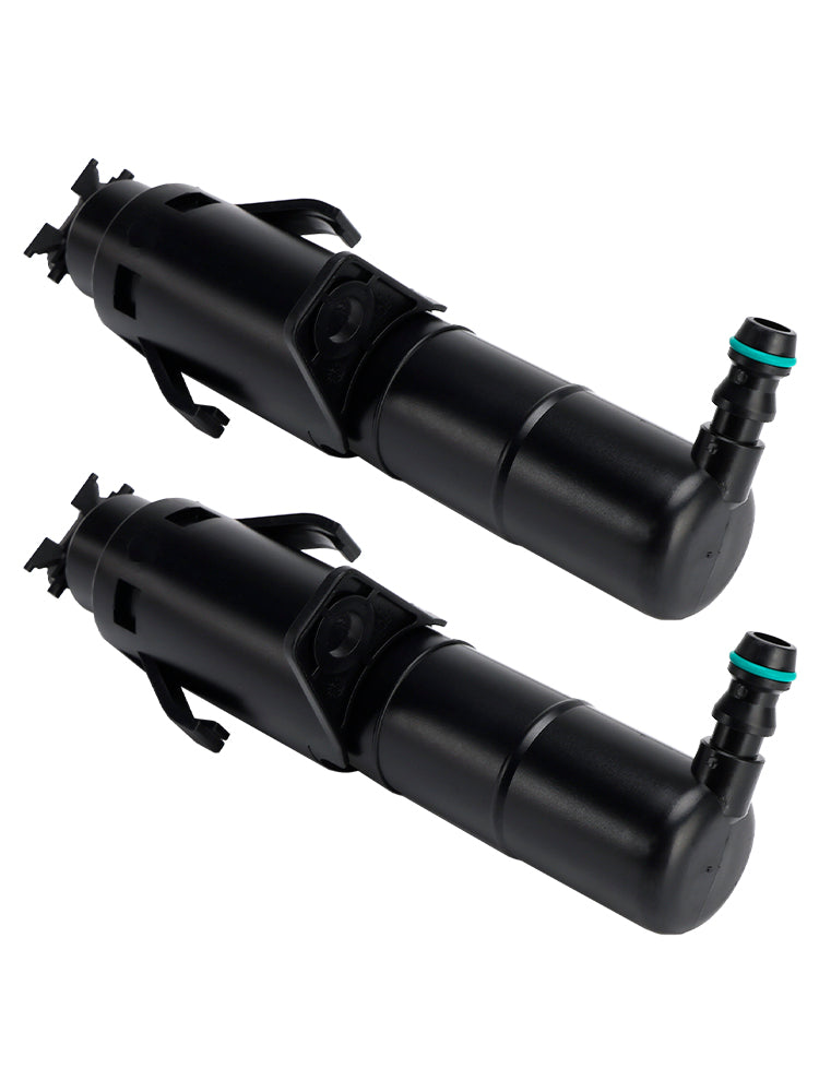1 Pair Front Headlight Spray Washer Nozzle 5K0955978A For VW Golf Jetta MK6