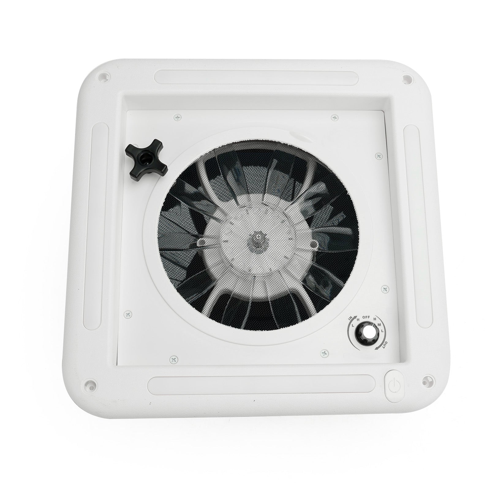 11 "RV Caravan Dakluik 3-Speed ​​Motor RV Fan 12V Dakraam Met LED Licht