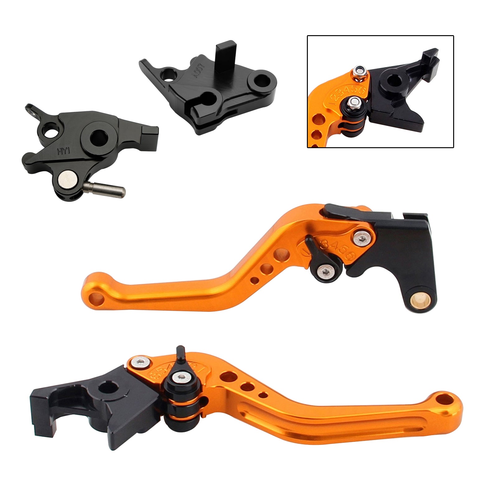 Ny kort kopplingsbromsspak Fit för CFMOTO 400NK 650NK 650MT 650GT 2020-21