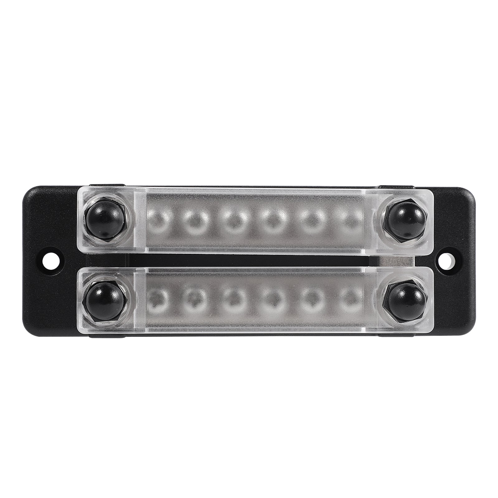 Double 6 Way 12 Bus Bar Terminal Power Distribution Terminal Block For Car Boat