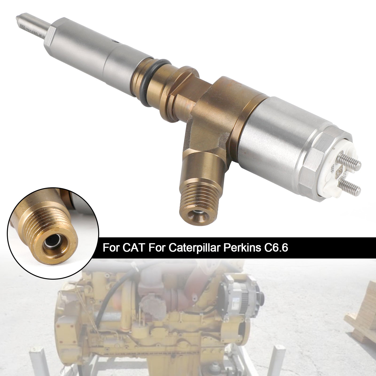 1 STKS Brandstofinjector 2645A747 Fit KAT Fit Caterpillar Perkins C6.6 320-0680