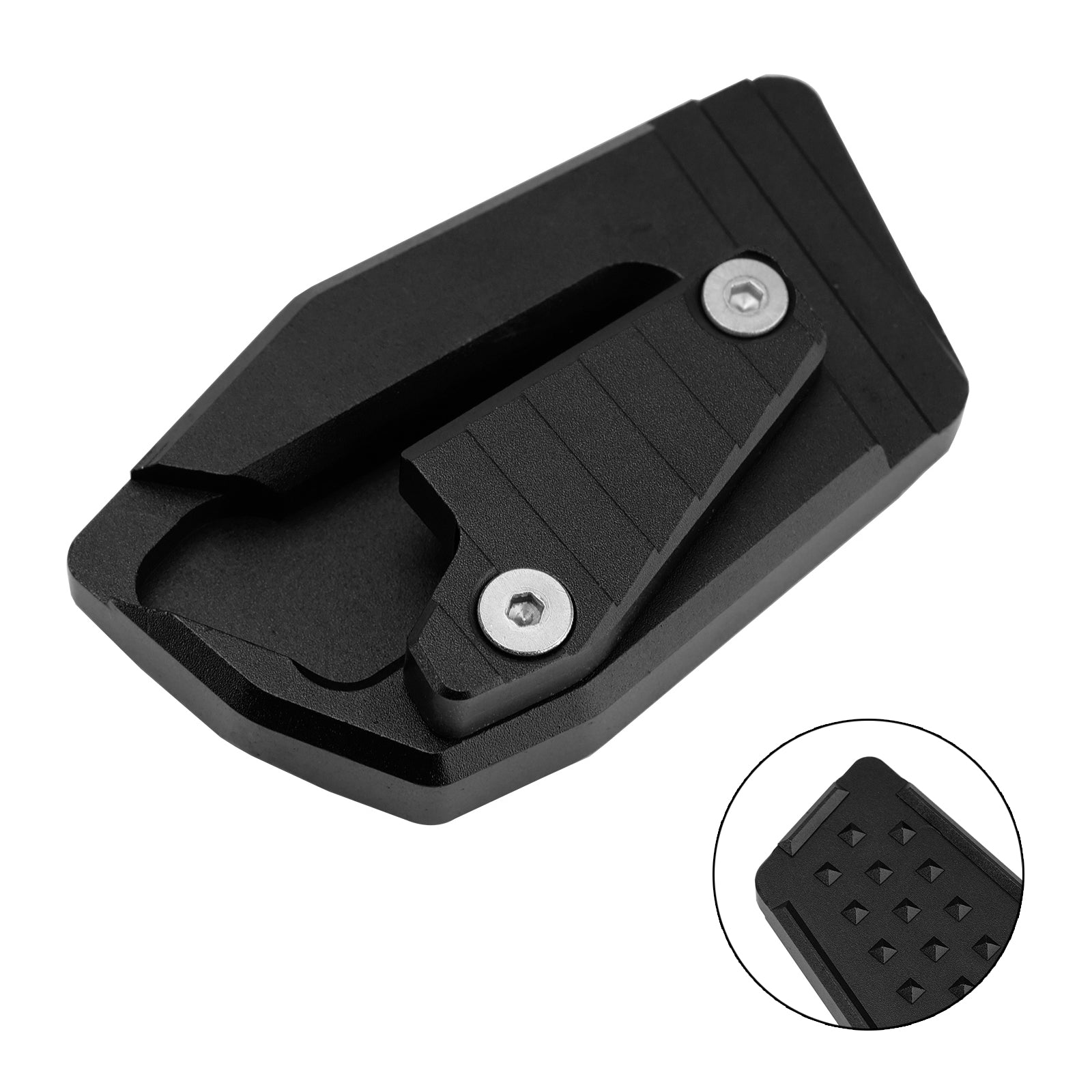 Coussinet de plaque d'agrandissement de béquille adapté à la BMW K1600B K1600 Bagger K1600GA 2018 – 2025