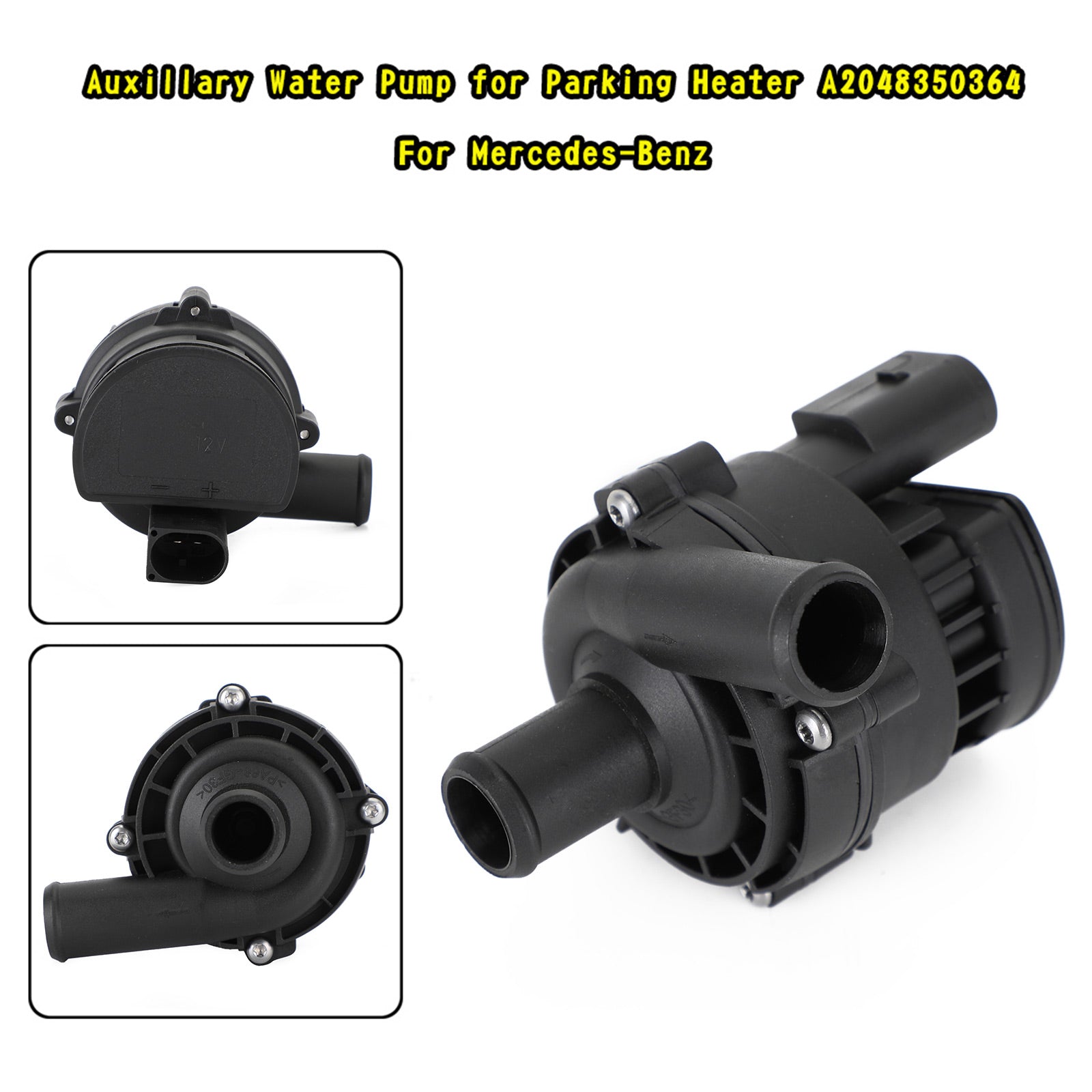 Auxillary Water Pump for Parking Heater A2048350364 For Mercedes-Benz Sprinter