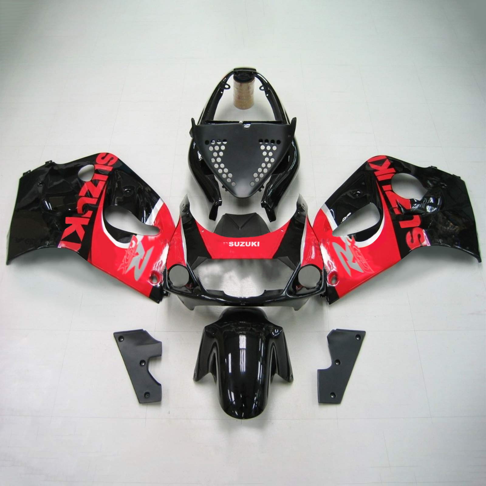 1996-2000 Suzuki GSXR 600/750 Amotopart vstrekovacia kapotážová súprava karosérií Plastické ABS #101