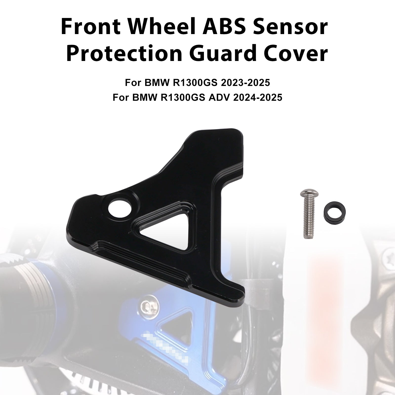 Garde de Protection de capteur ABS de roue avant pour BMW R1300GS/ADV 23-25