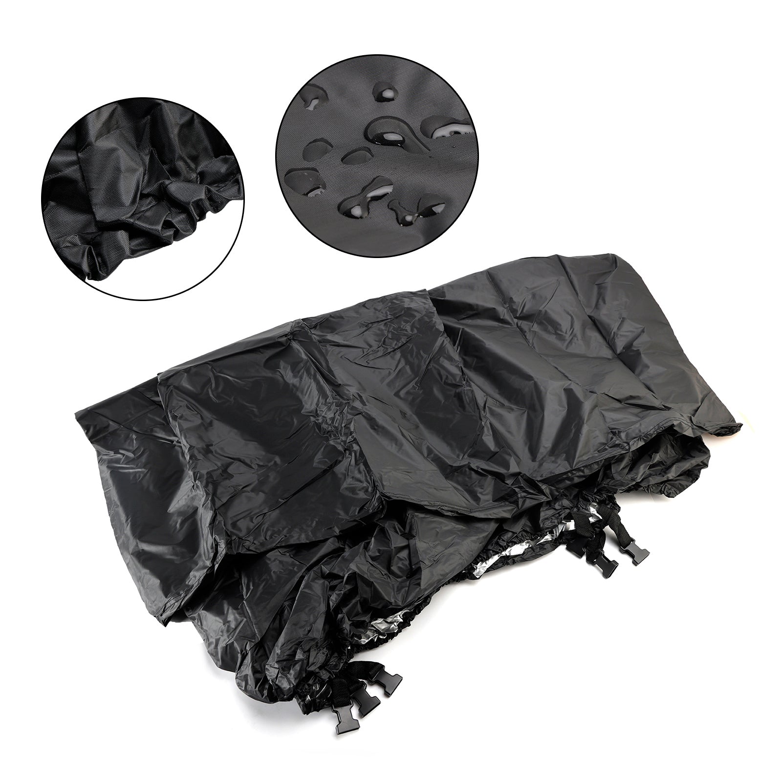 Cubierta impermeable Universal para barco, 16-18 pies, color negro, para refugio de barcos de pesca