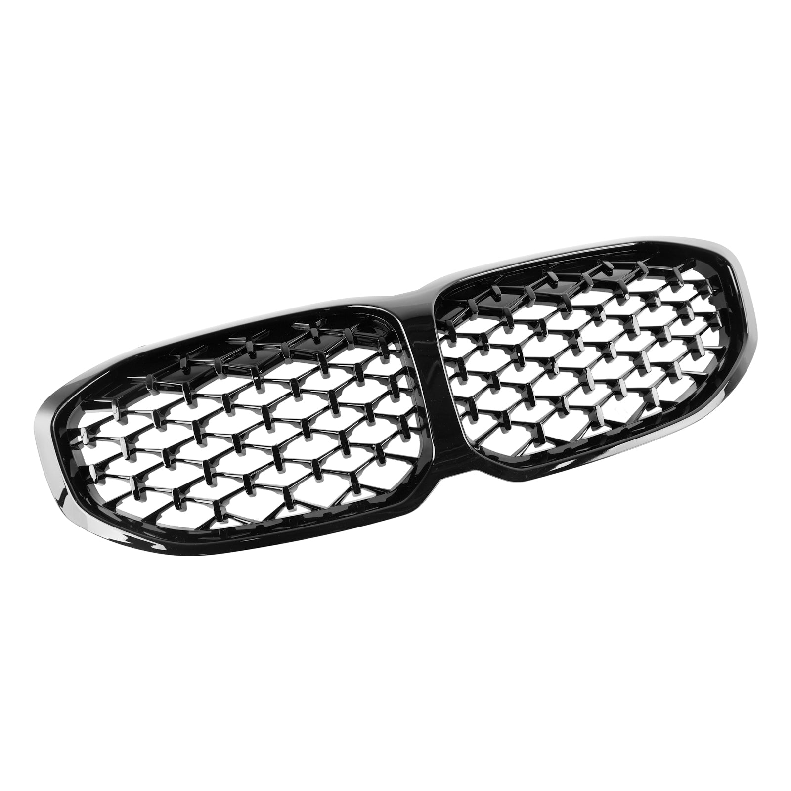 F40 BMW 1 Series 2019-2024 Gloss Black Diamond Front Kidney Grill Grille