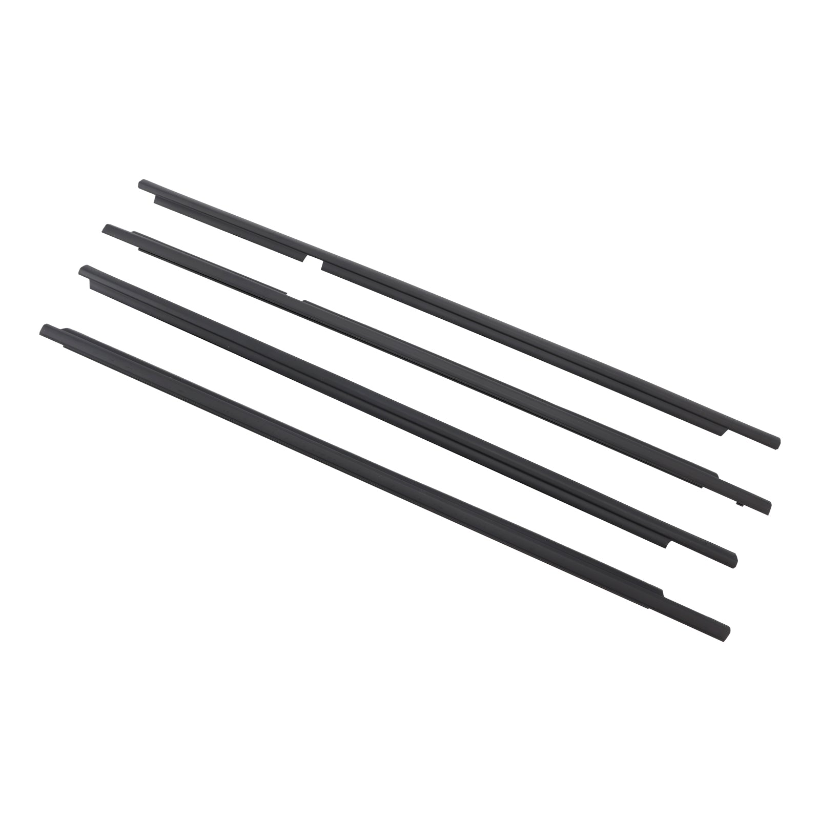 2008-2015 Toyota Land Cruiser LC 200 4PCS Deurglasriem Buitenste lijstafdichting