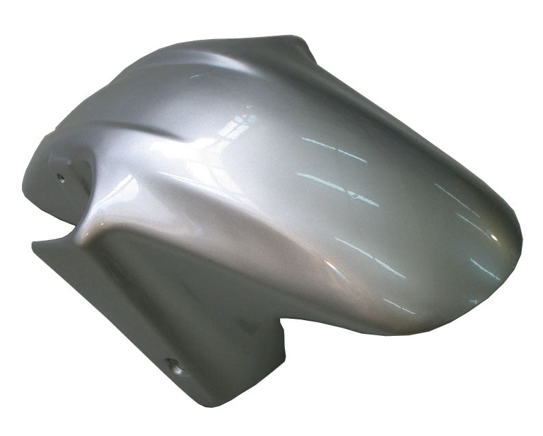 2004-2007 Honda CBR 600 F4i Silver & Black F4i Racing Fairings Generic