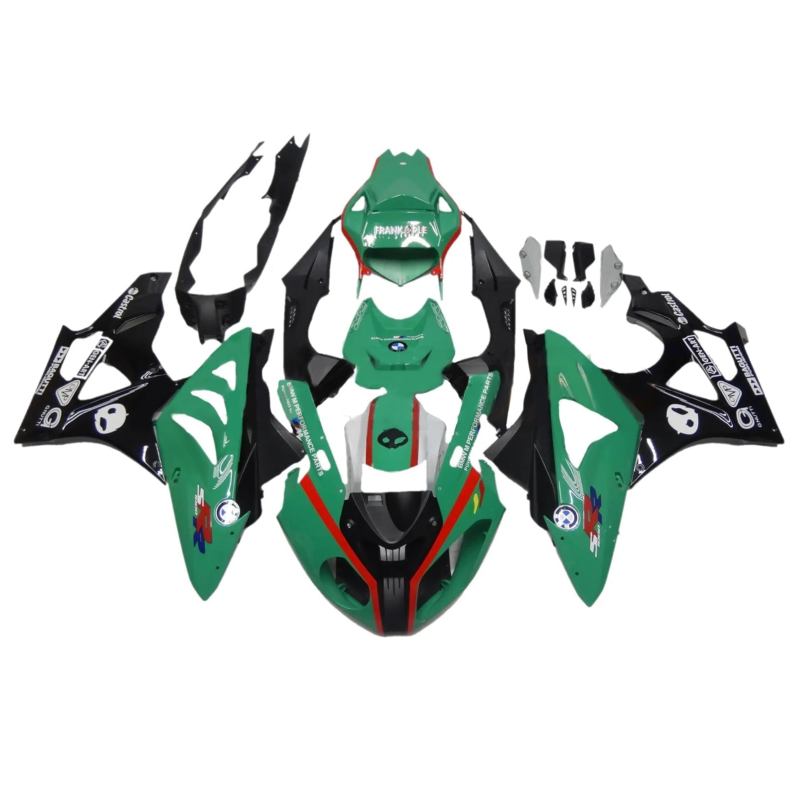 2009-2014 BMW S1000RR Fairing Kit Bodywork Plastic ABS