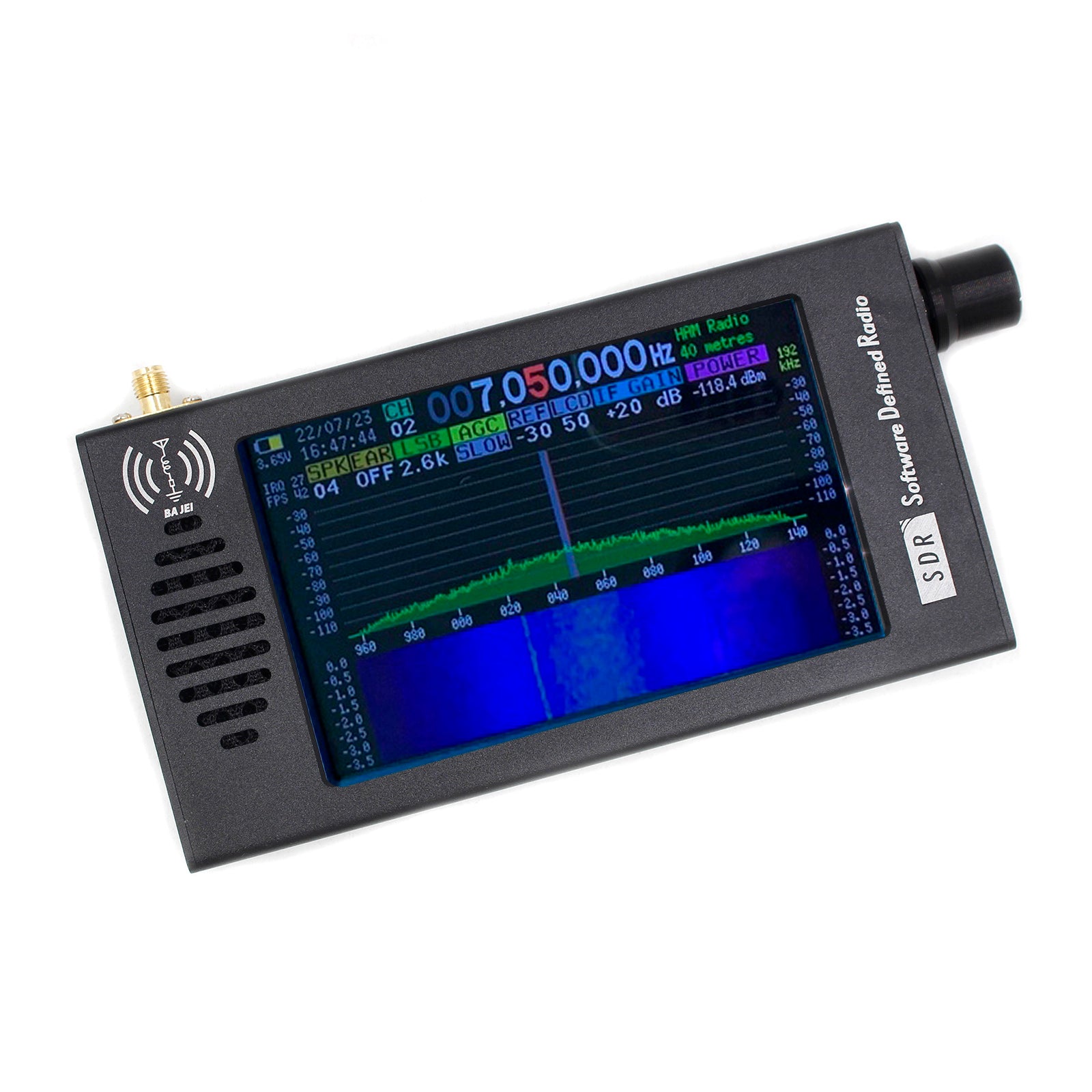 SDR-radio DSP Digitale demodulatie Kortegolf FM MW SSB CW HAM-radio-ontvanger