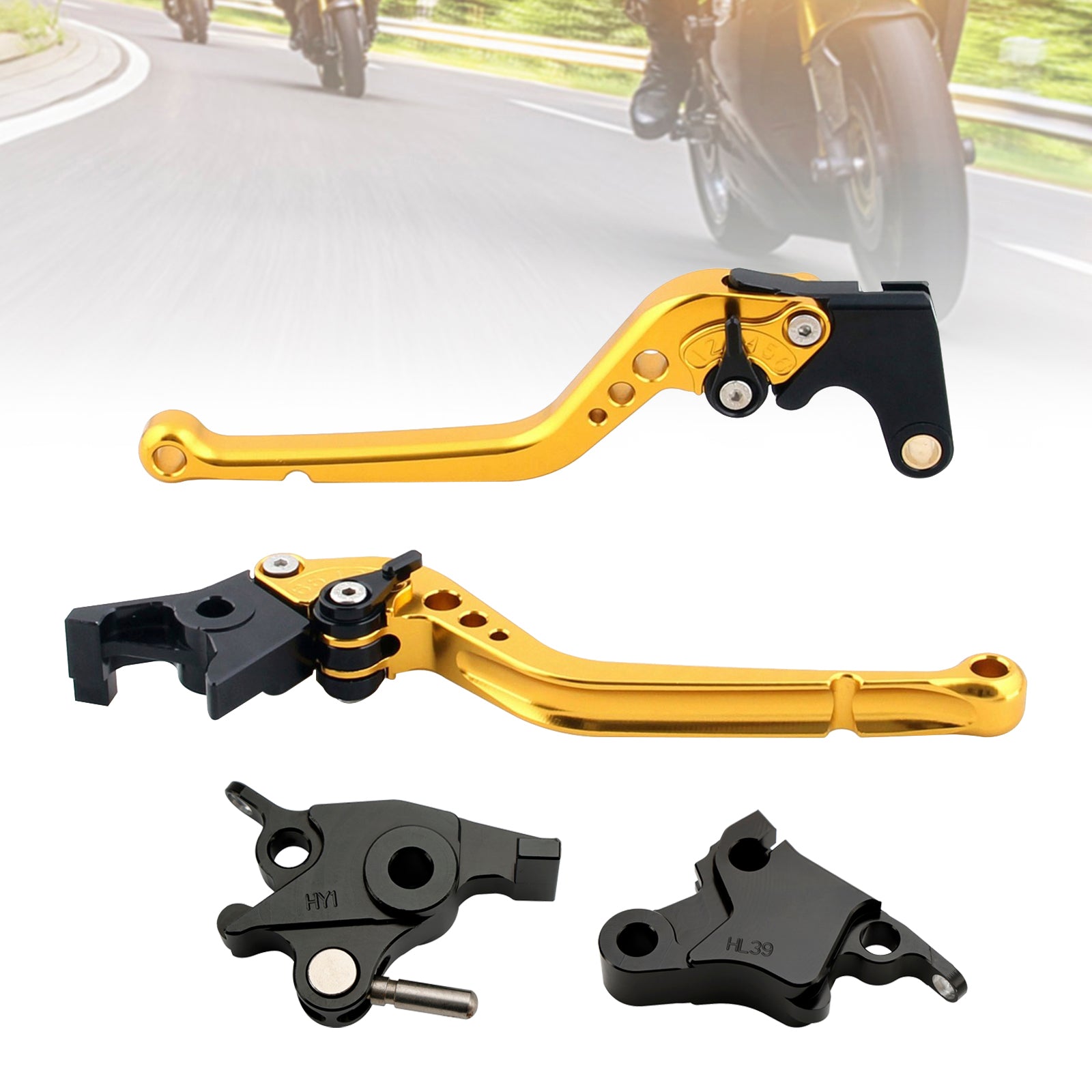 Levier de frein d'embrayage long adapté pour CFMOTO 700CL-X Heritage 2021-2022